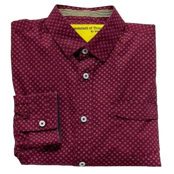 Descendant Of Thieves By Dres Ladro Shirt Limited Edition 390 Made Concealed But - Picture 1 of 12